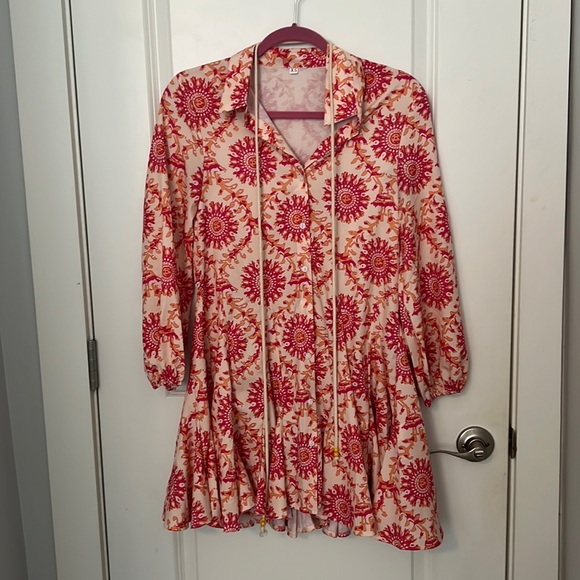 Colorful Patterned Dress - Picture 4 of 6